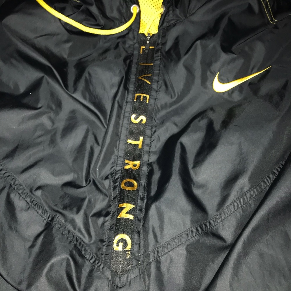 Yellow and Black Nike Men’s Windbreaker